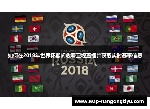 如何在2018年世界杯期间收看卫视直播并获取实时赛事信息